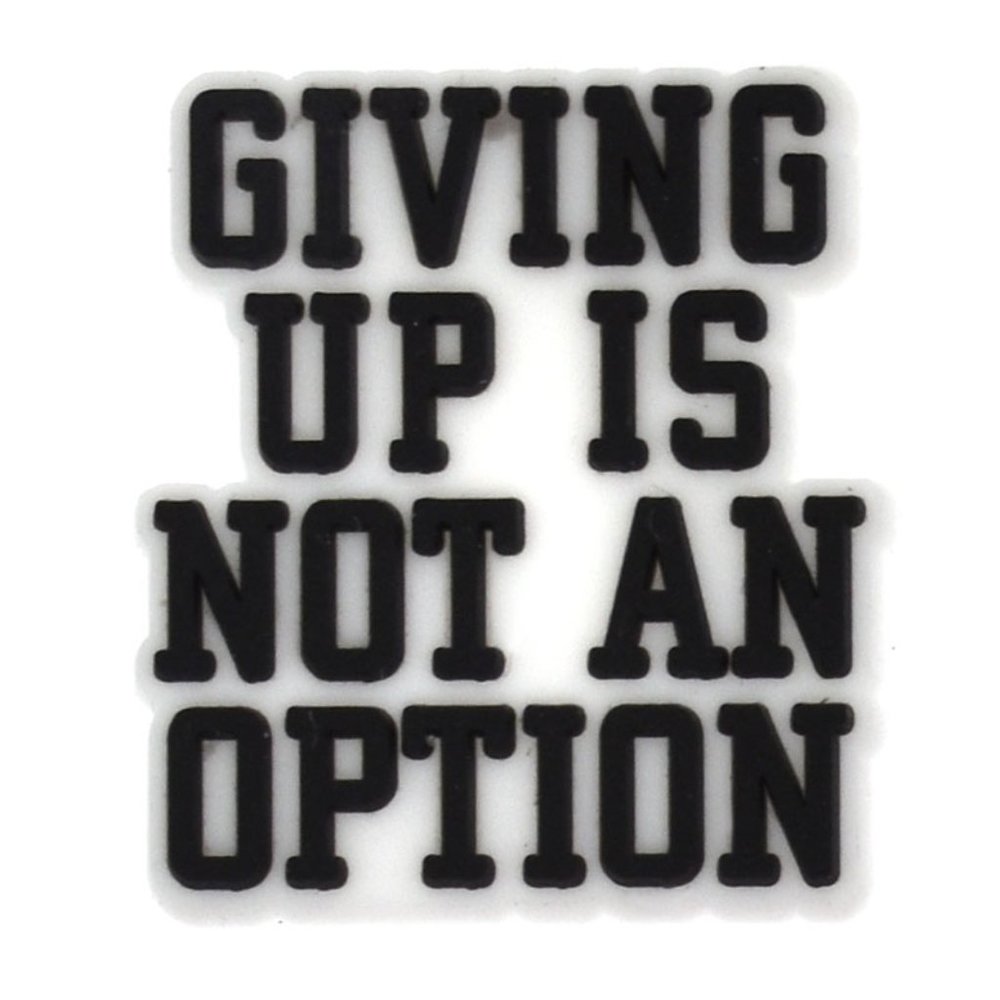 Motivational Croc Charm